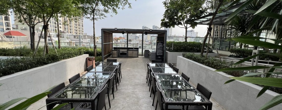 Tiện ích tòa Jasmine tầng 5 chung cư Hado Centrosa