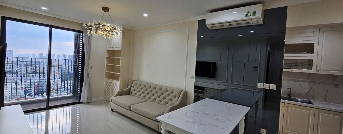 Phòng khách căn hộ hà đô